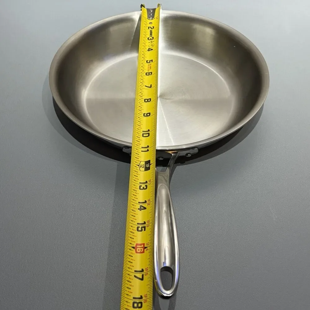 Calphalon 10” 1390 Stainless Steel Frying Sauté Pan Induction Gas Electric